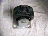 Caster Rigid 4" Robber HD